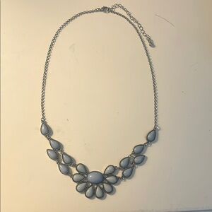 Lucky Brand Silver and Blue Necklace